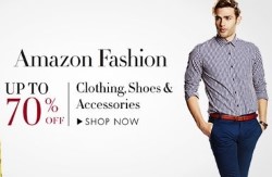Men’s Clothing Sale Amazon Minimum 70% off from Rs. 104 at Amazon